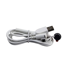 Sediso Micro USB type C kabel met metalen sensor en laad- en alarmfunctie wit