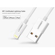 Ugreen MFi iPad Lightning - USB kabel wit 2 meter