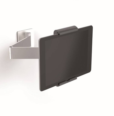 Durable universele 7-13 inch tablet wandhouder met zwenkarm zilve