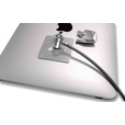 Maclocks universele tablet houder wit met ankerplaat en kabel