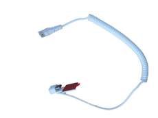 Micro USB C kabel met laad- en alarmfunctie wit voor A114