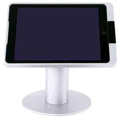 VIVEROO one KIOSK design iPad tafelstandaard zilver